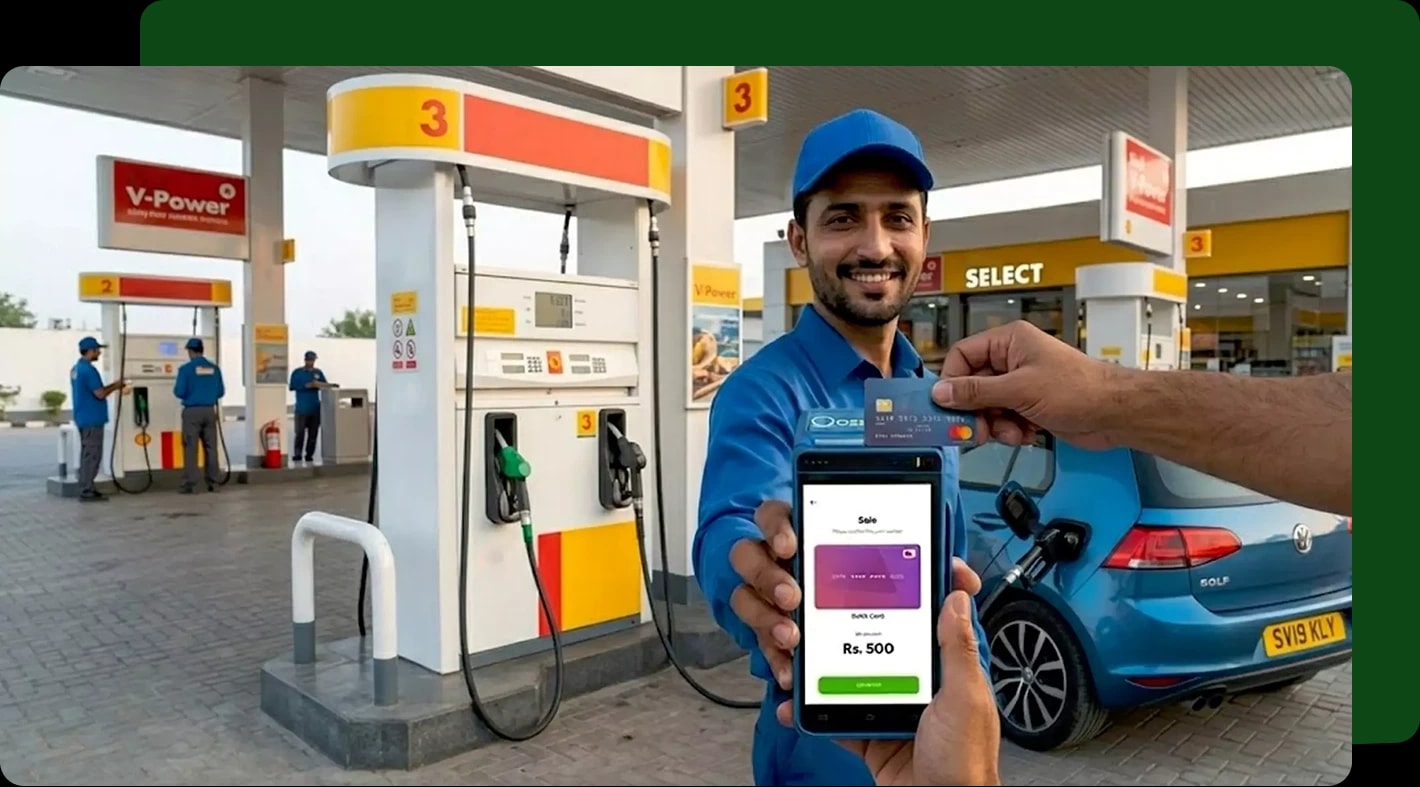 From the pump to the back office illustration