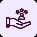 Points-based reward system icon